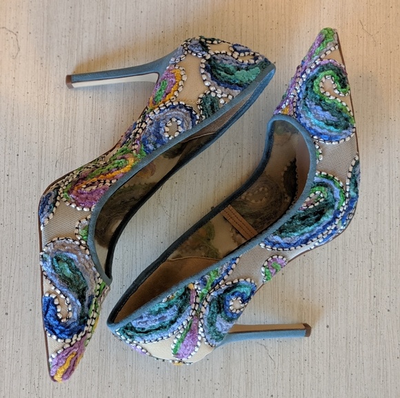 Sam Edelman Shoes - Sam Edelman Hazel Paisley Pumps